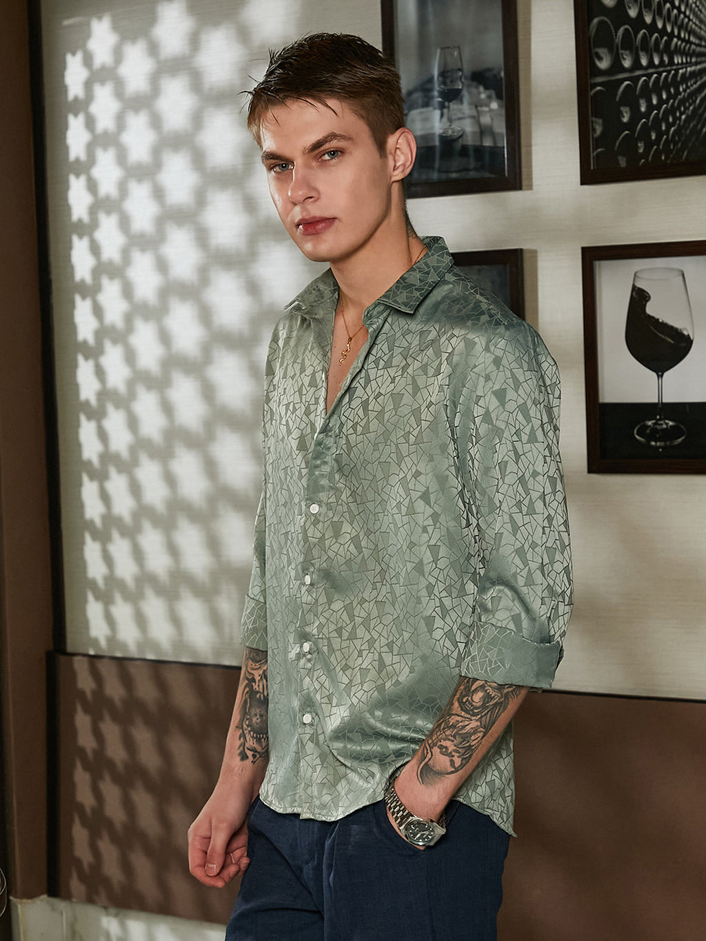 Mozaic-Tactile Shirt