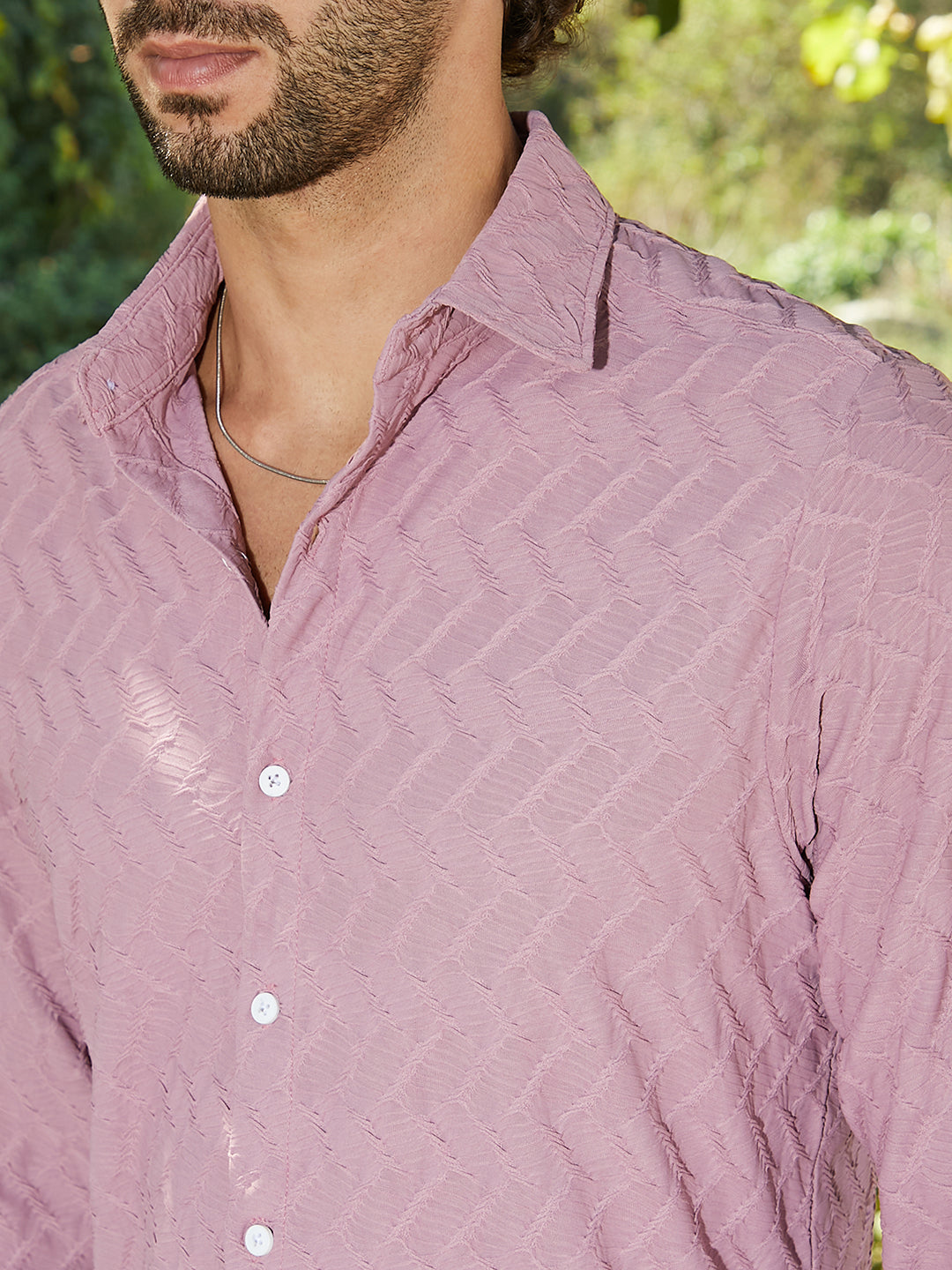 Herringbone-Tactile Shirt