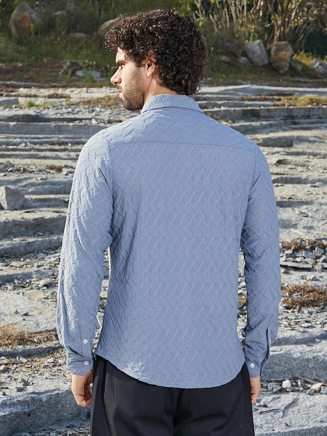 Herringbone-Tactile Shirt