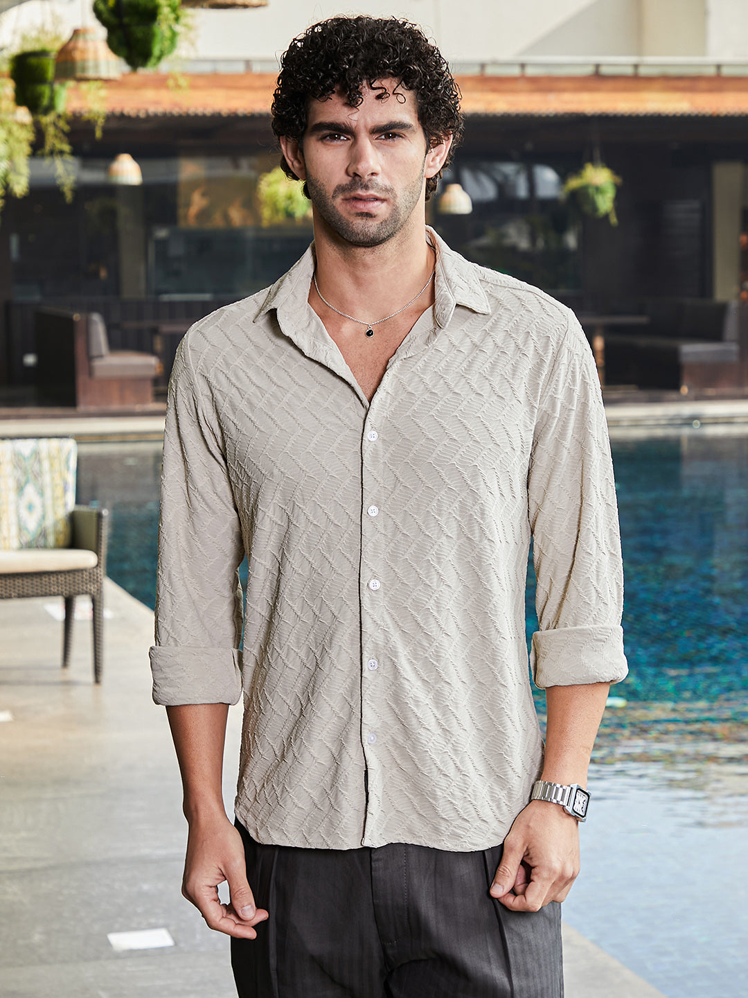 Herringbone-Tactile Shirt