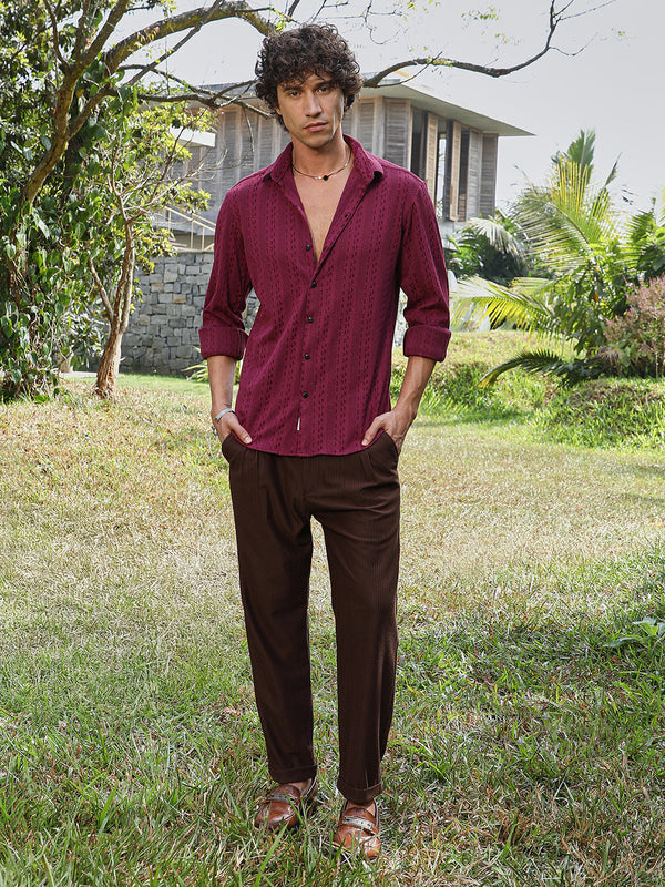 Chevron-Loop Shirt