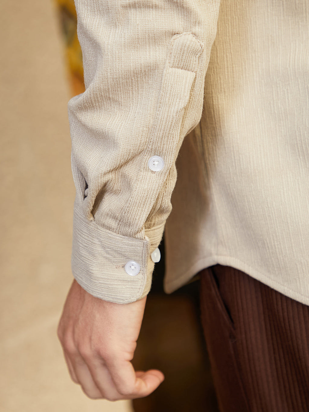 Burlap-Tactile Shirt