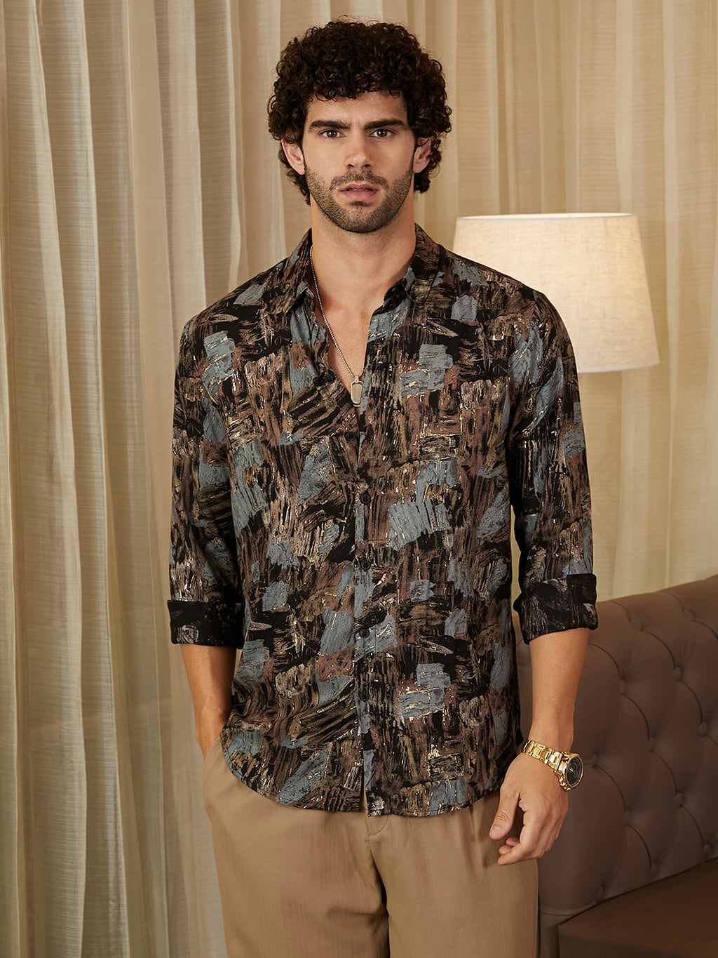 Impressionistic Strokes Shirt