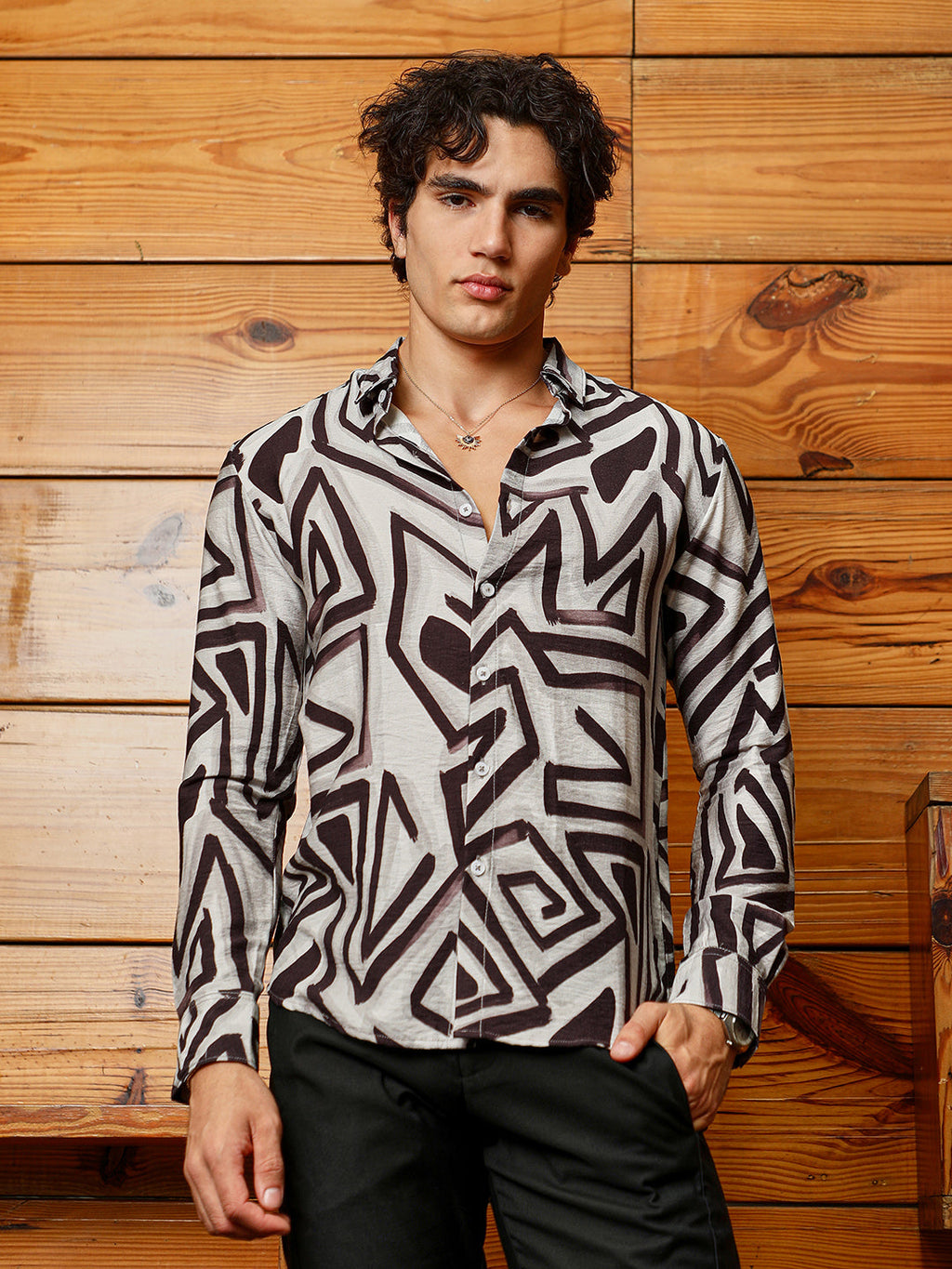 Abstract Breezy Shirt