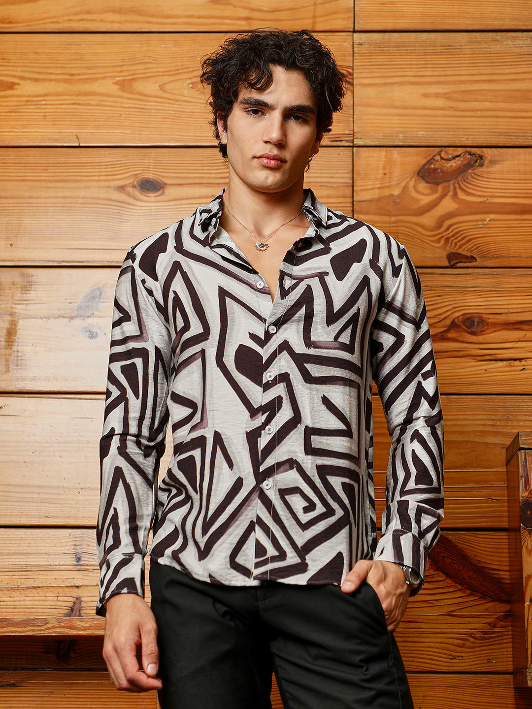 Abstract Breezy Shirt