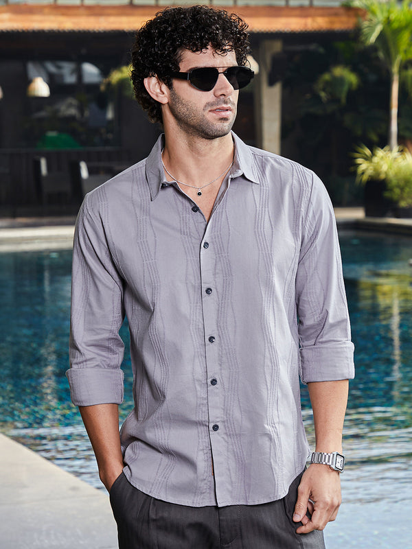Swirl-Tactile Shirt