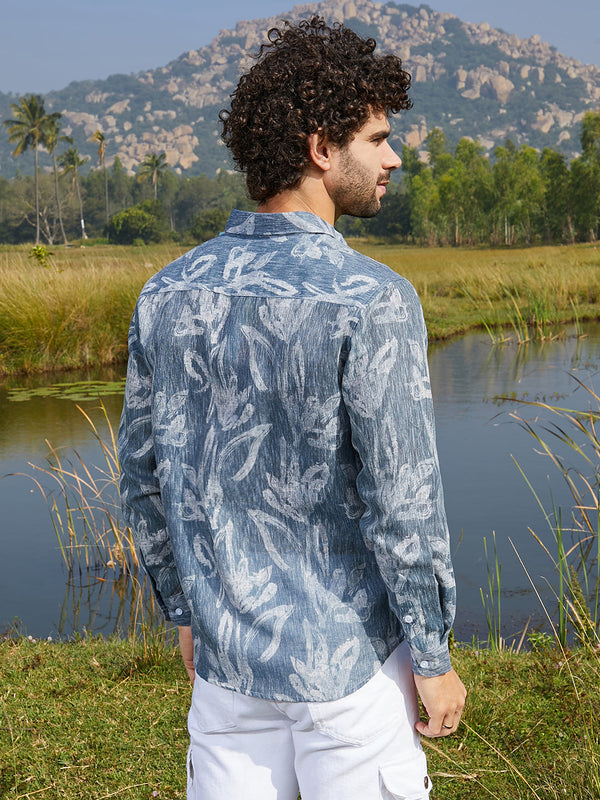 Stroked-Petals Shirt