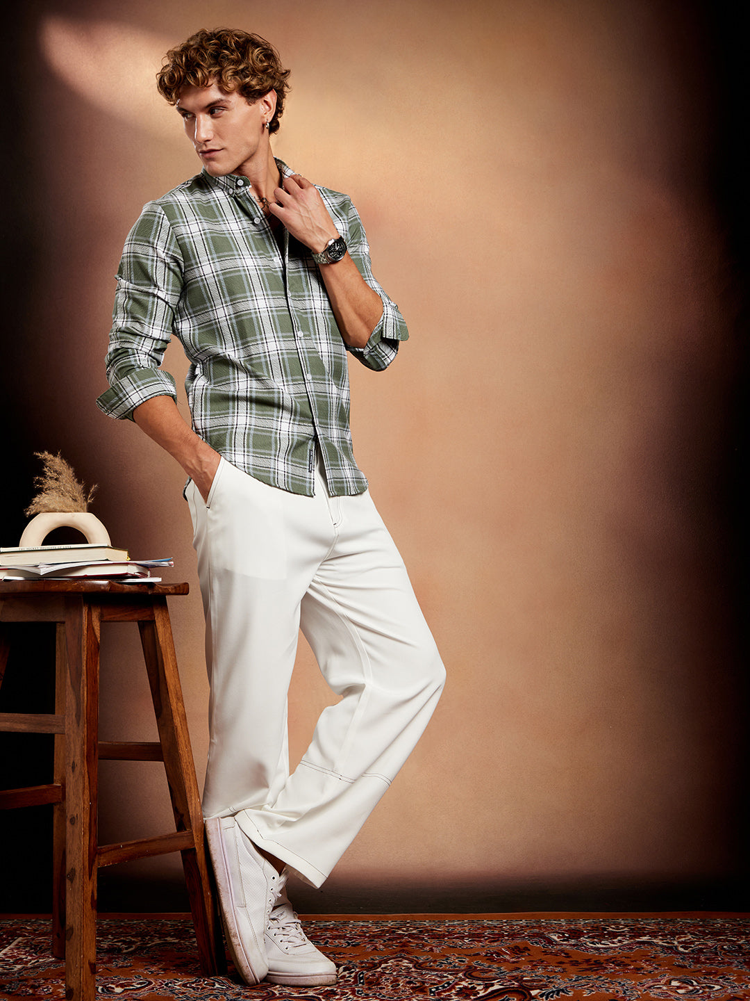 Halo-Check Regular Shirt