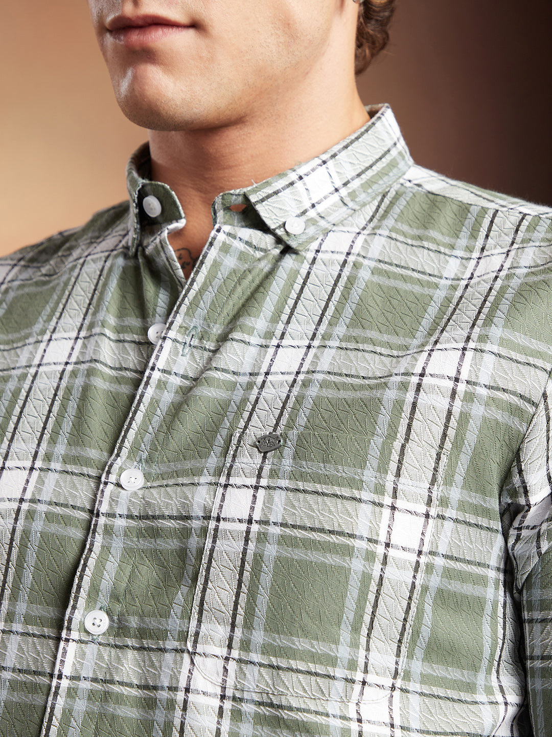 Halo-Check Regular Shirt