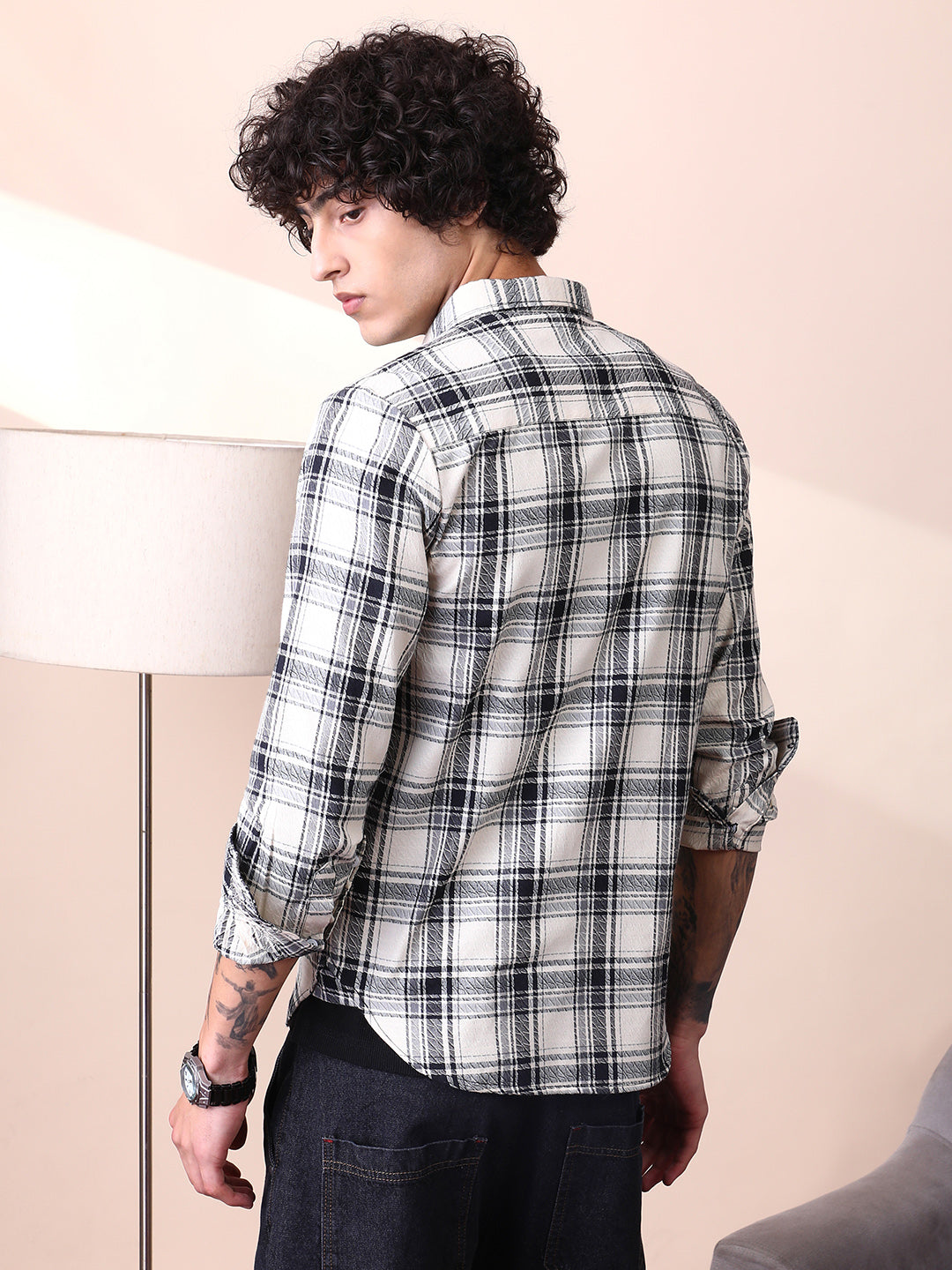 Halo-Graph Regular Shirt