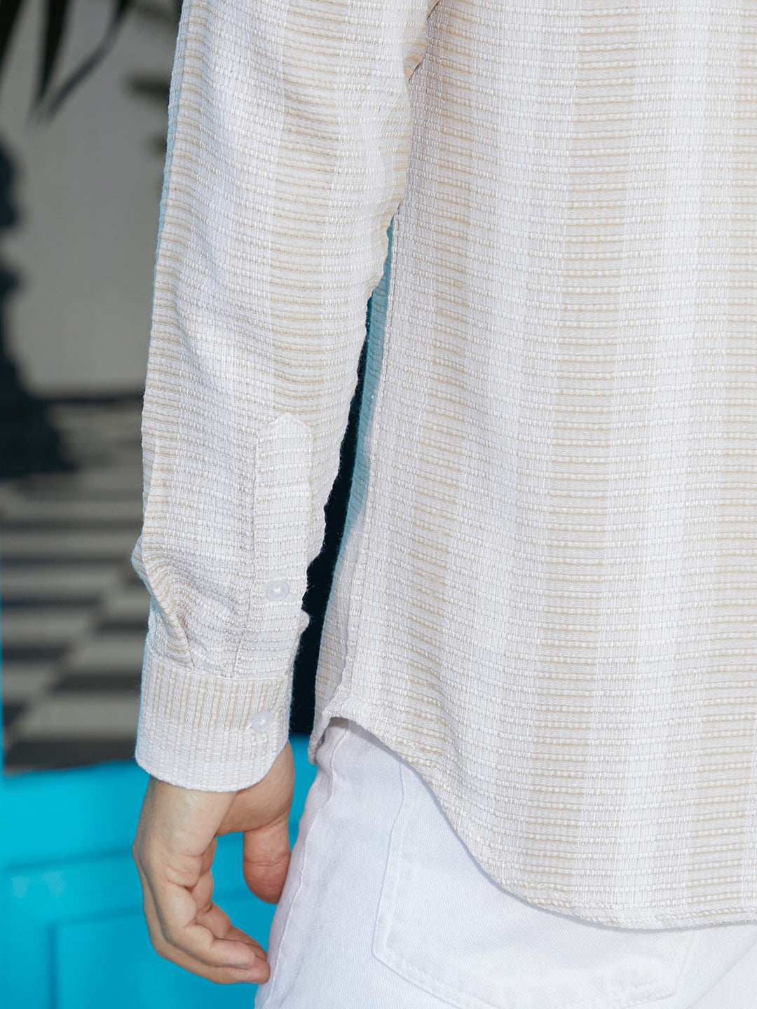 Nomad-Striped Utility Shirt