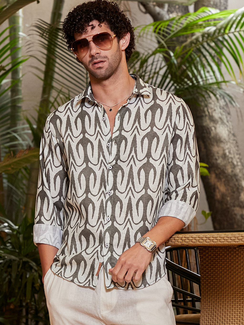 Trident Imprint Shirt