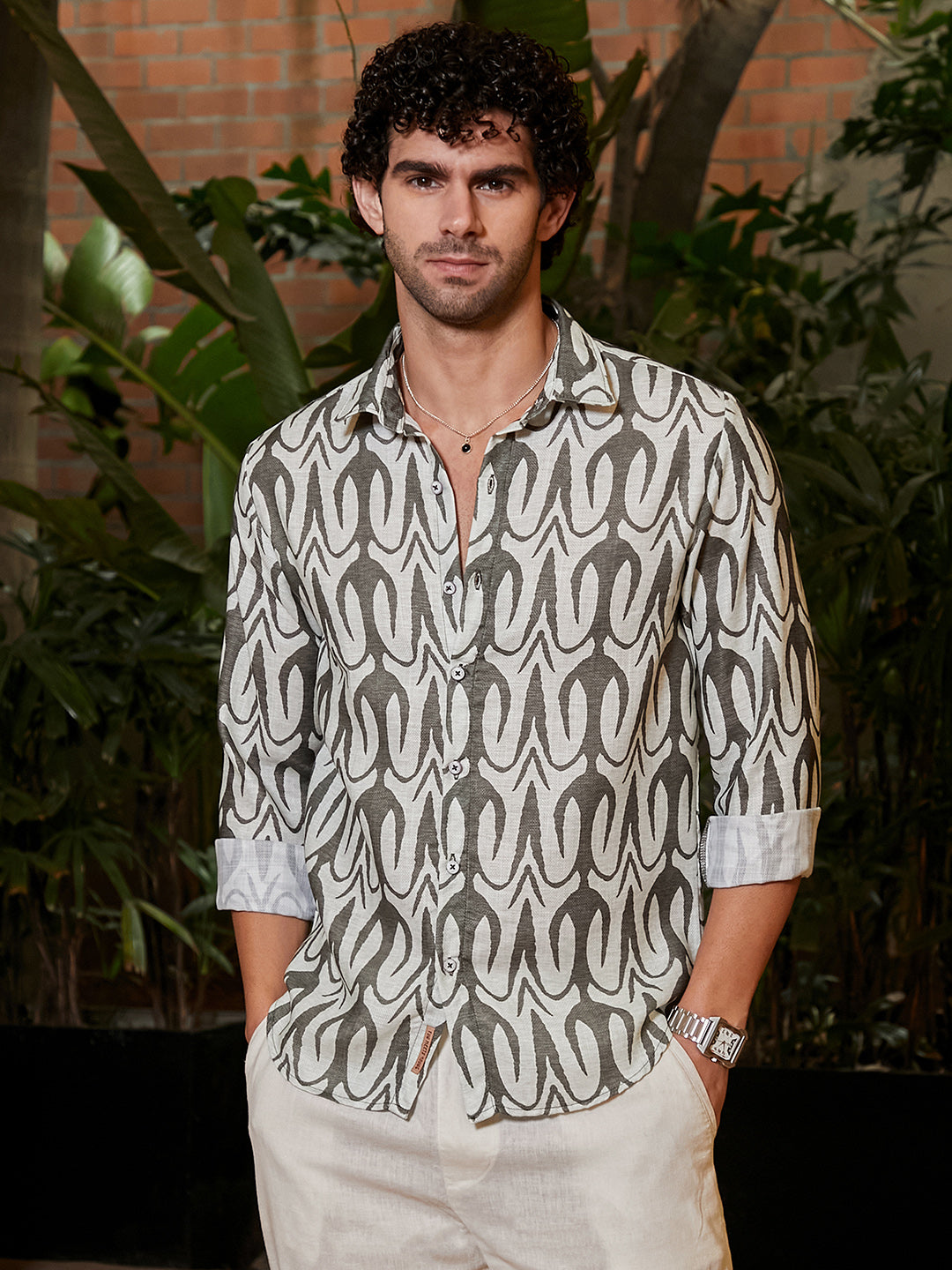 Trident Imprint Shirt