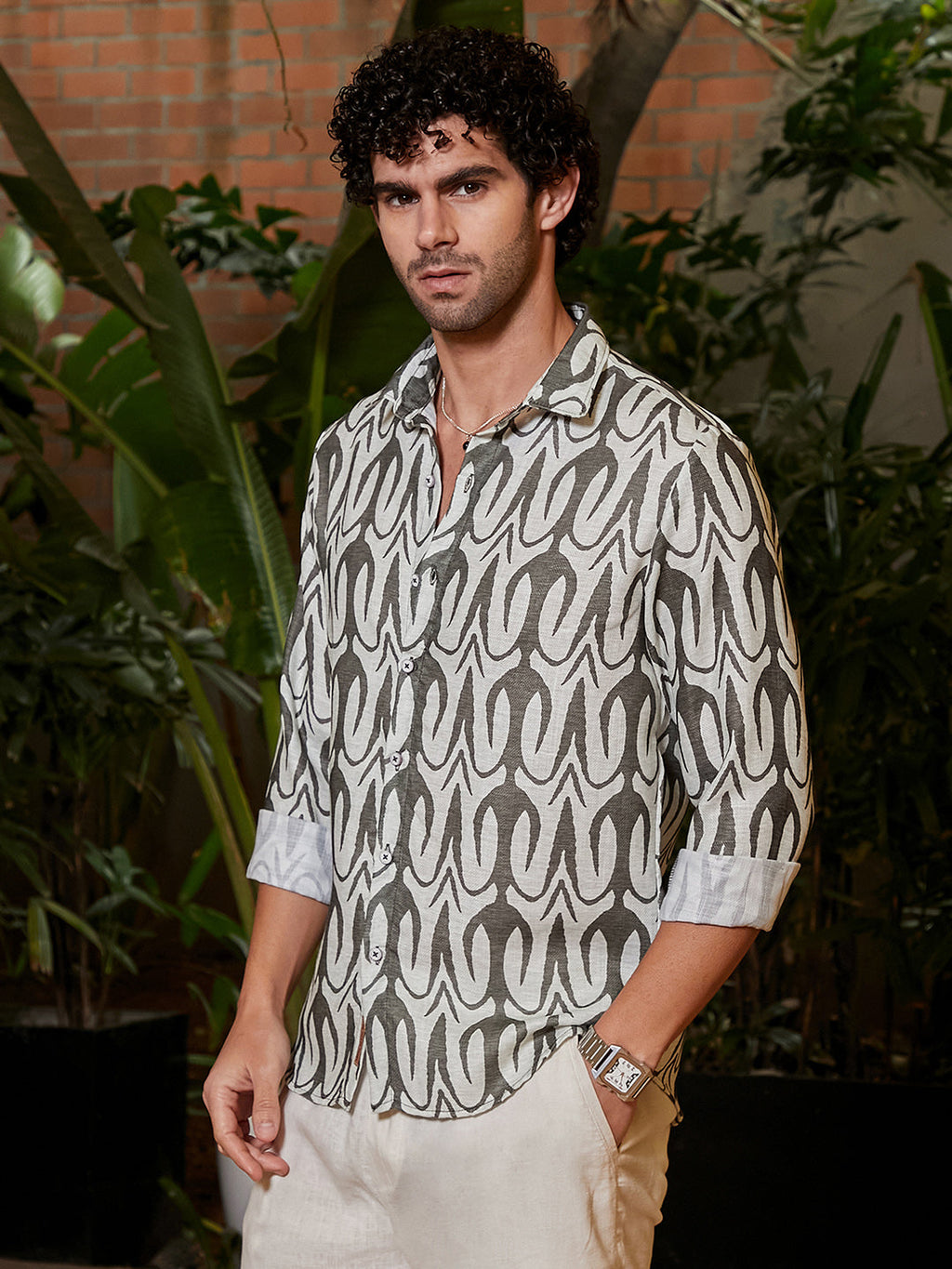 Trident Imprint Shirt