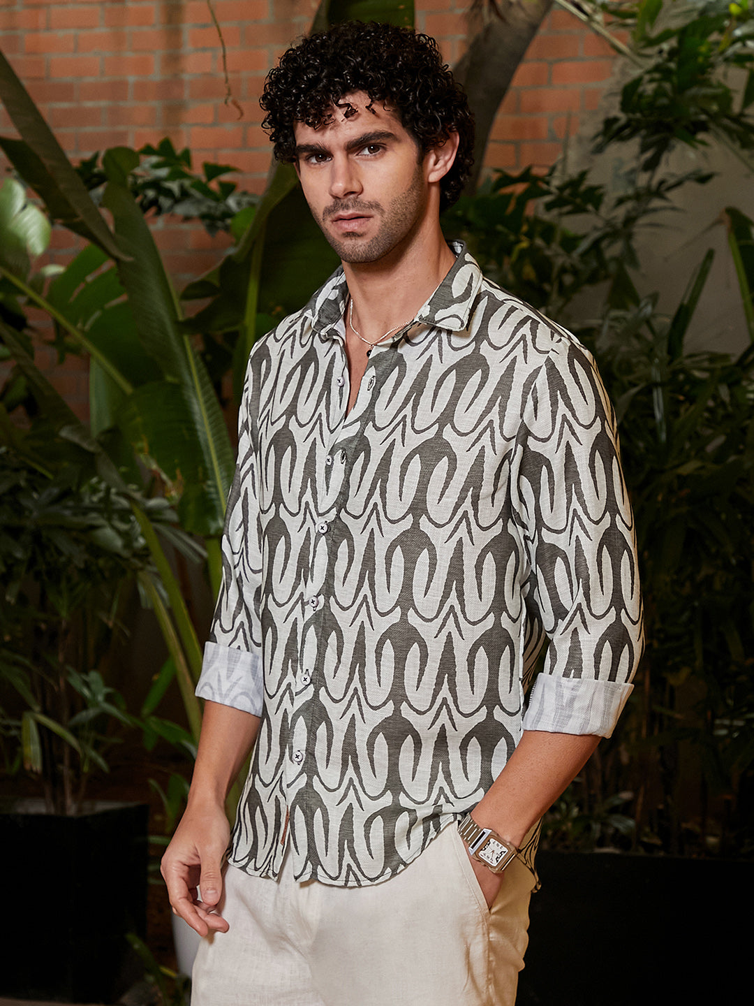 Trident Imprint Shirt