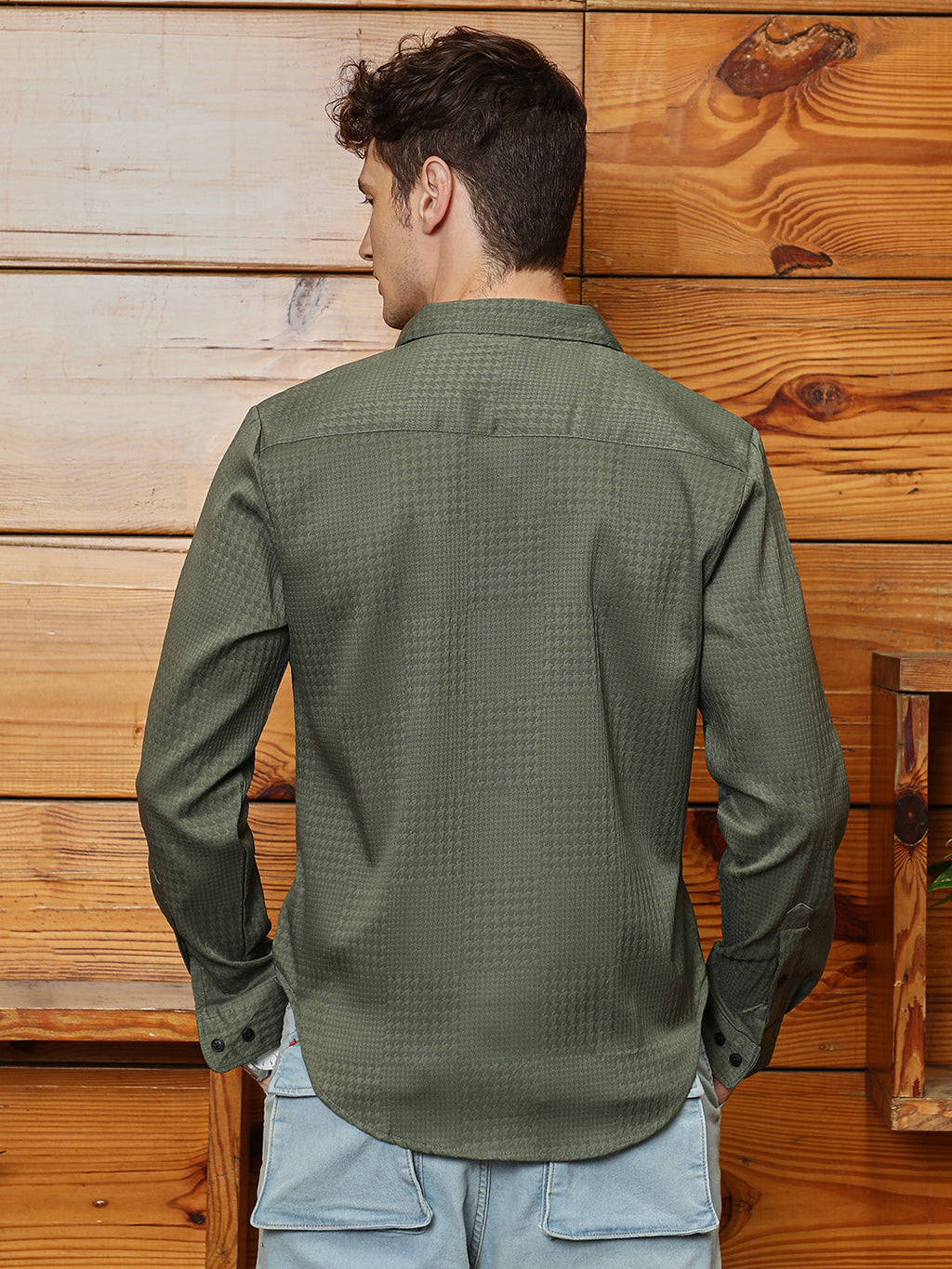 Houndstooth-Tactile Shirt