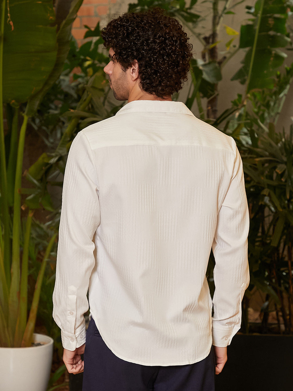 Houndstooth-Tactile Shirt