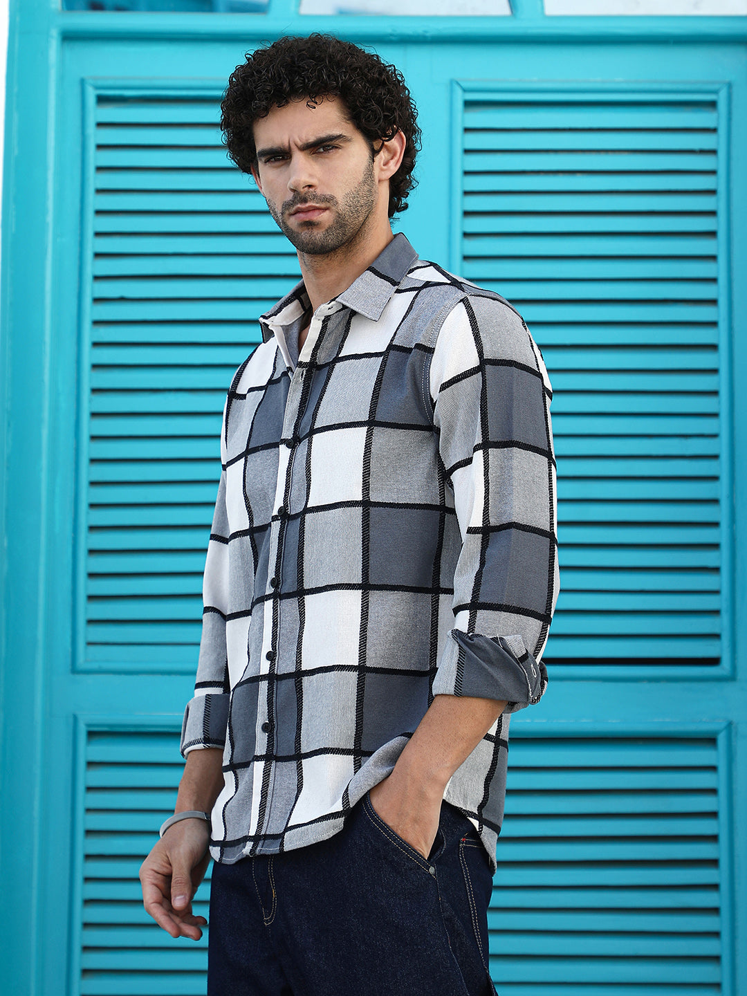 Outlined-Buffalo Regular Shirt