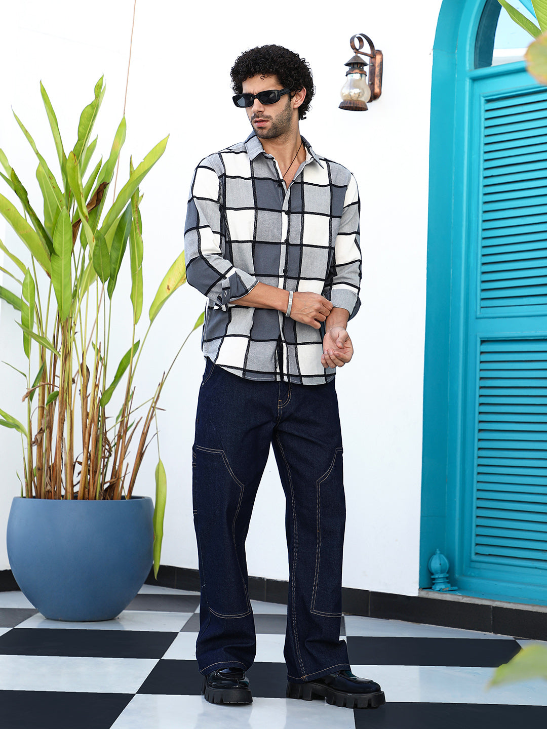 Outlined-Buffalo Regular Shirt