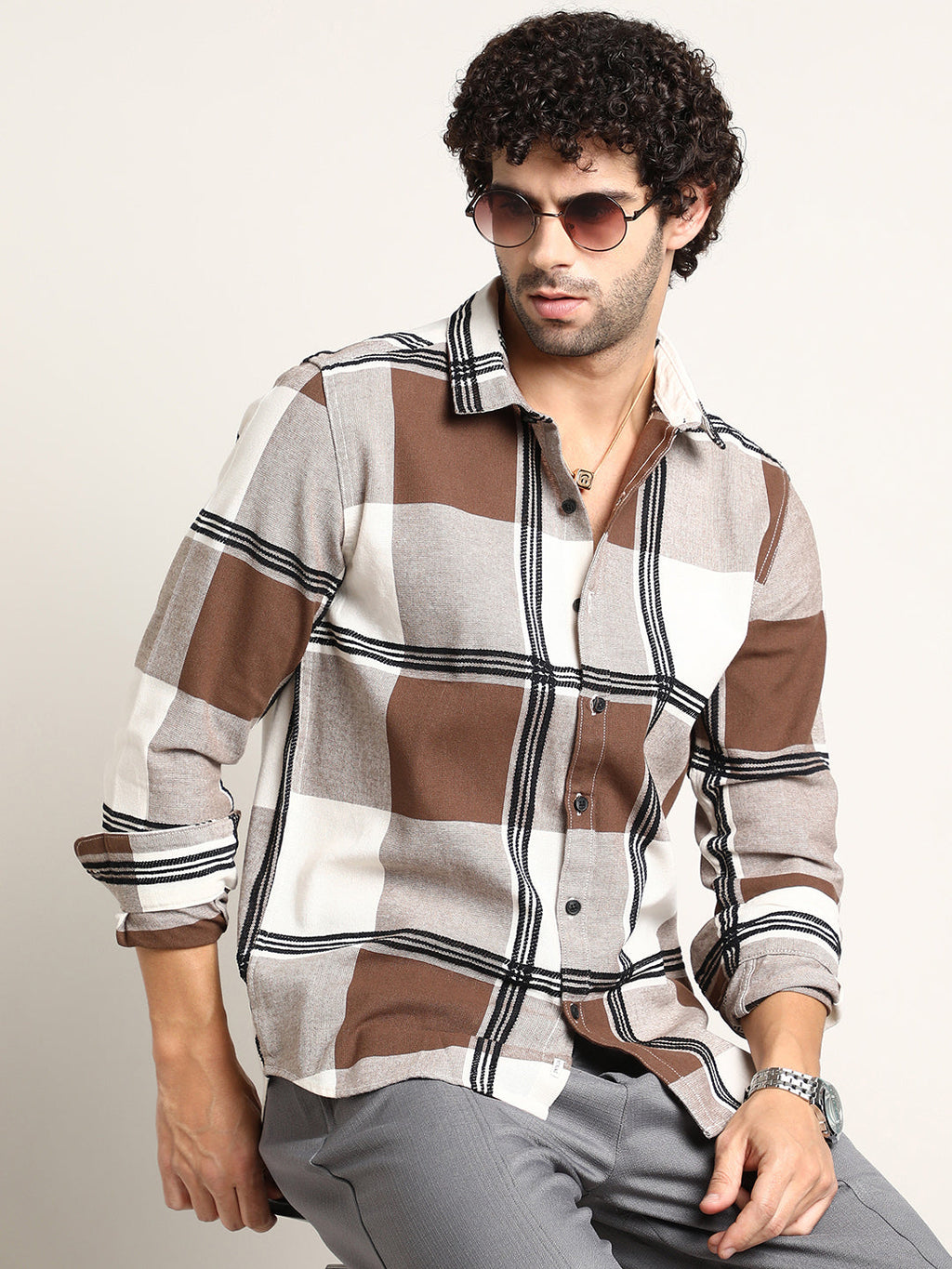 Overlap Buffalo Shirt