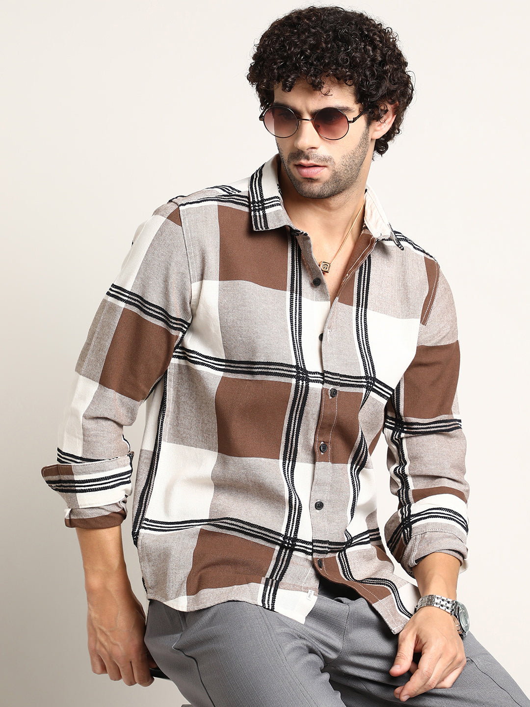 Overlap Buffalo Shirt