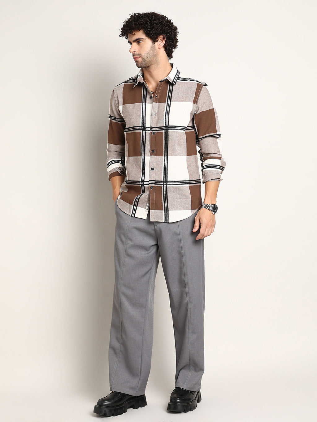 Overlap Buffalo Shirt