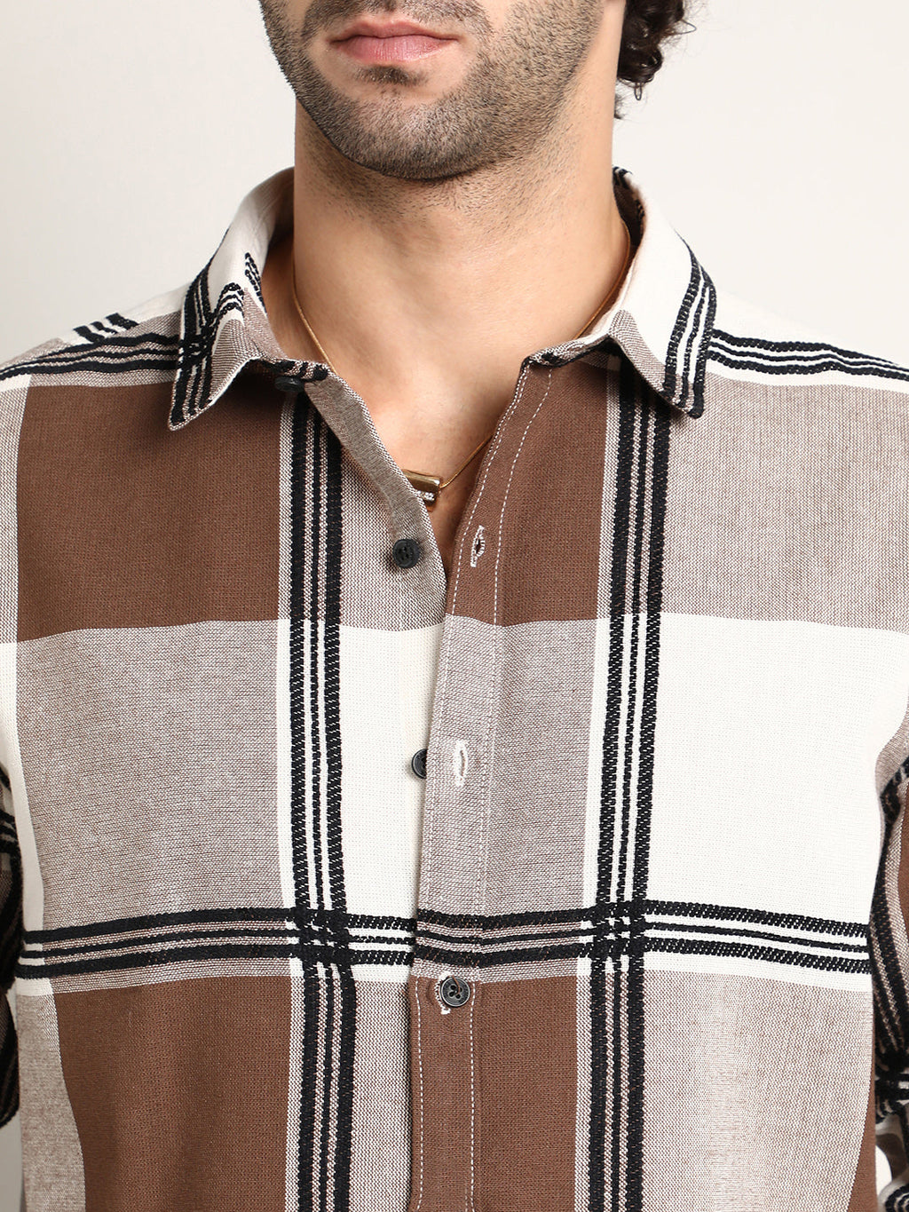 Overlap Buffalo Shirt