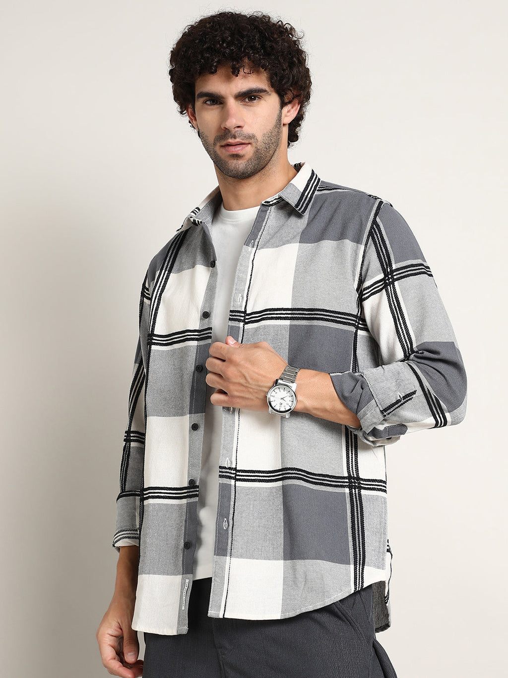 Overlap Buffalo Shirt