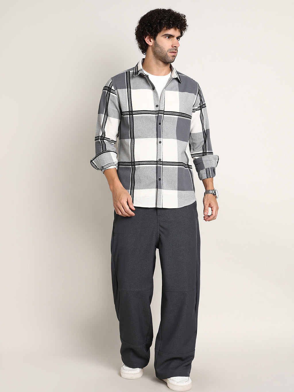 Overlap Buffalo Shirt