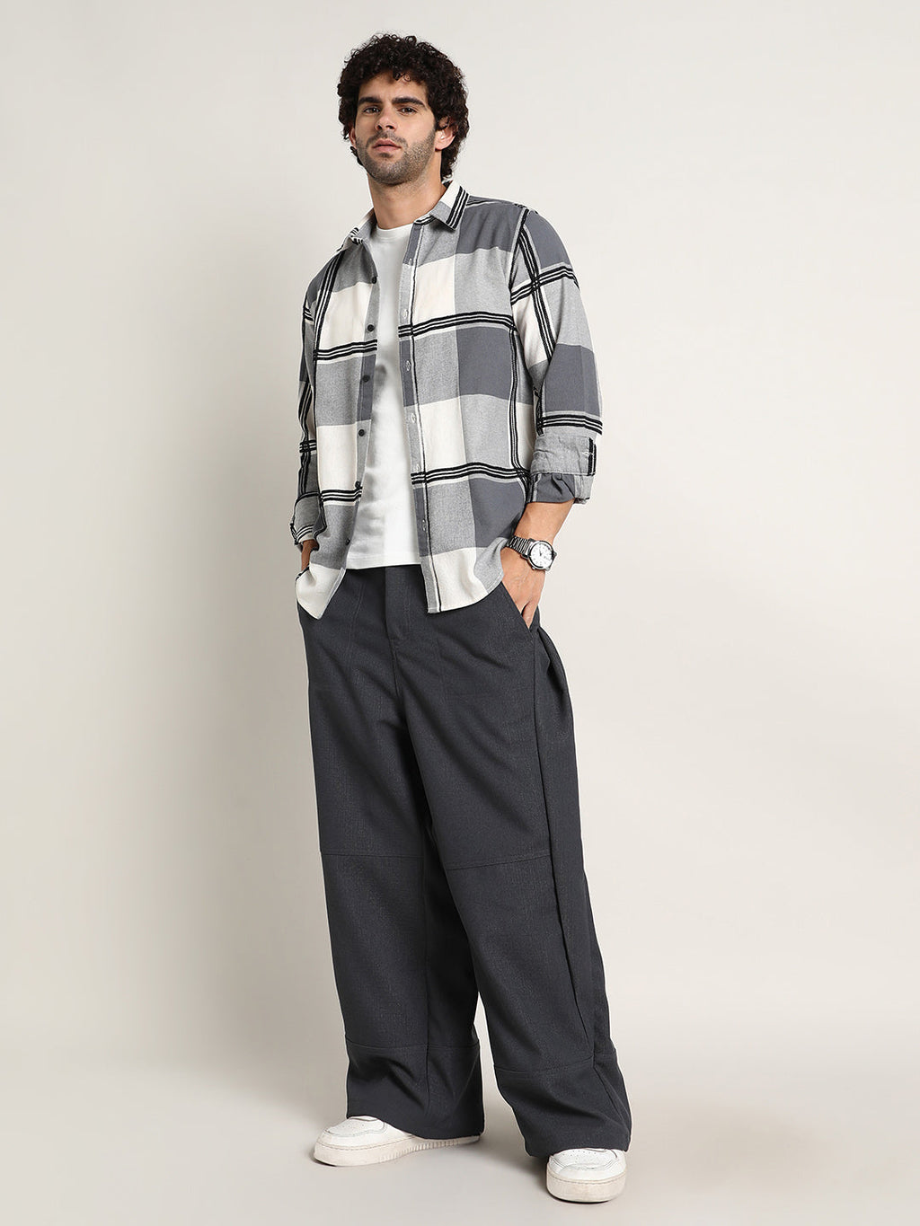 Overlap Buffalo Shirt