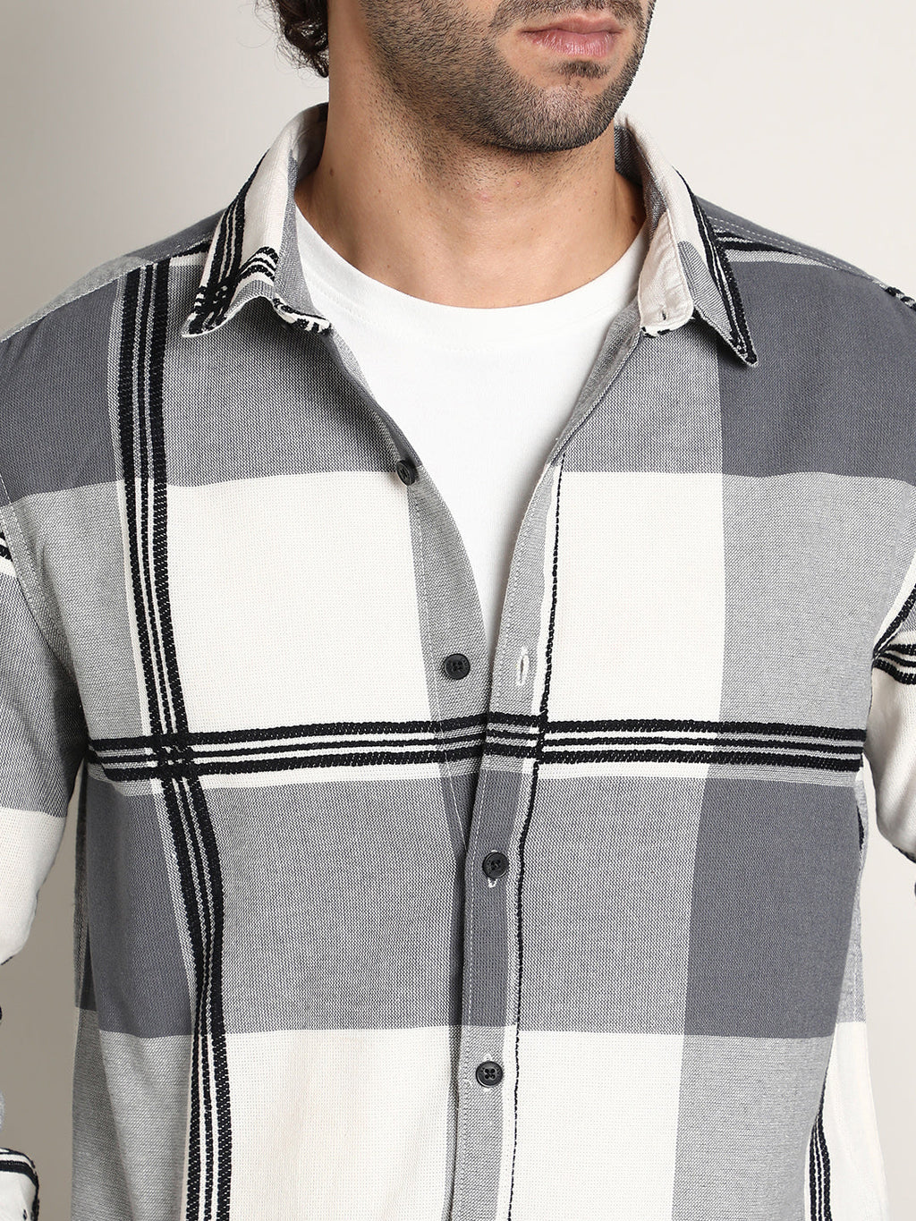 Overlap Buffalo Shirt