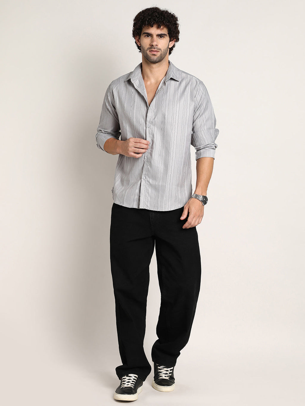 Ripple-Edge Shirt