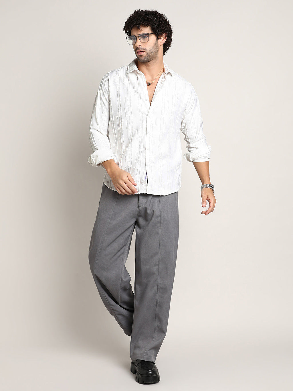 Ripple-Edge Shirt