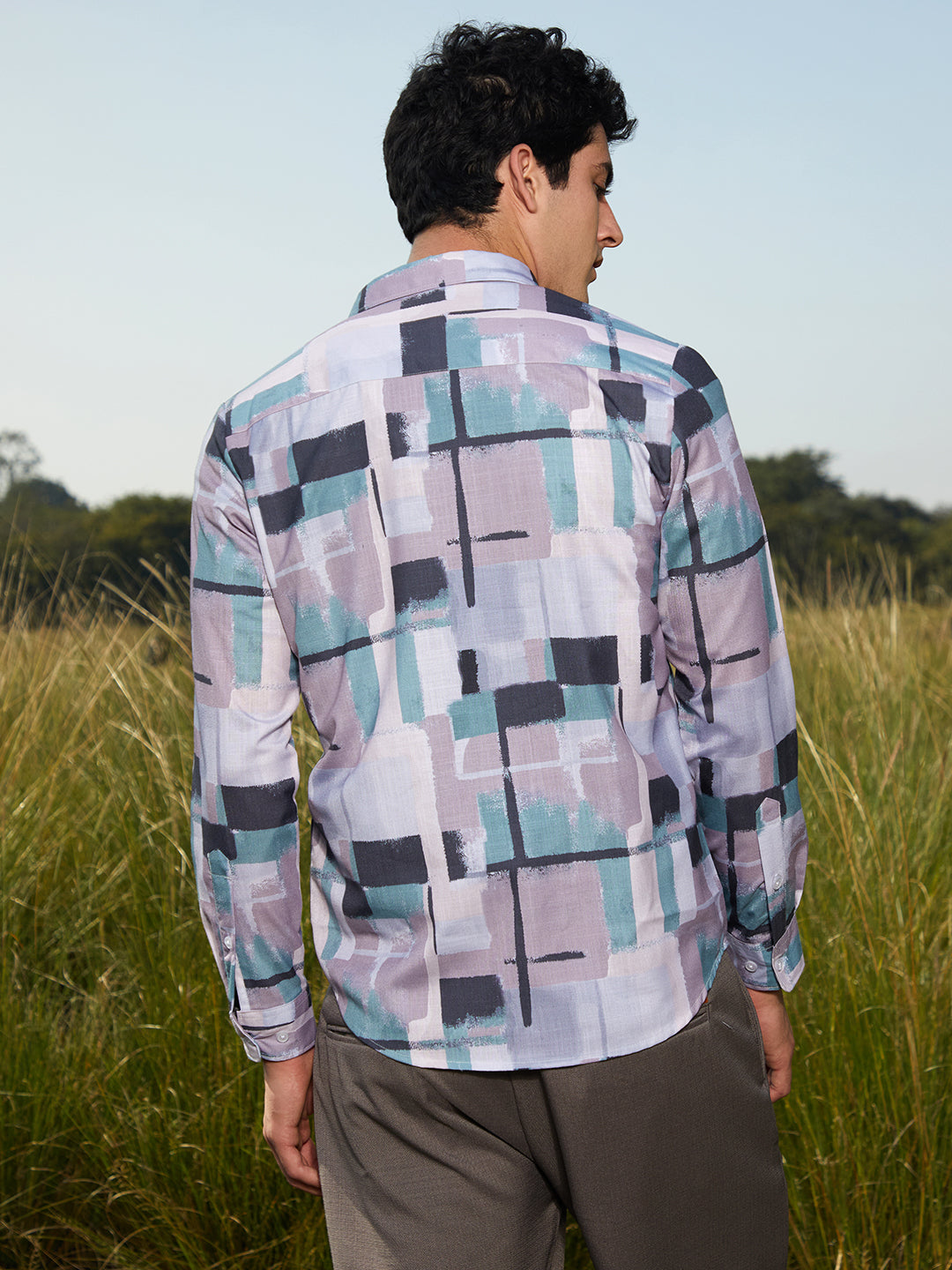 Cubic-Overlap Shirt