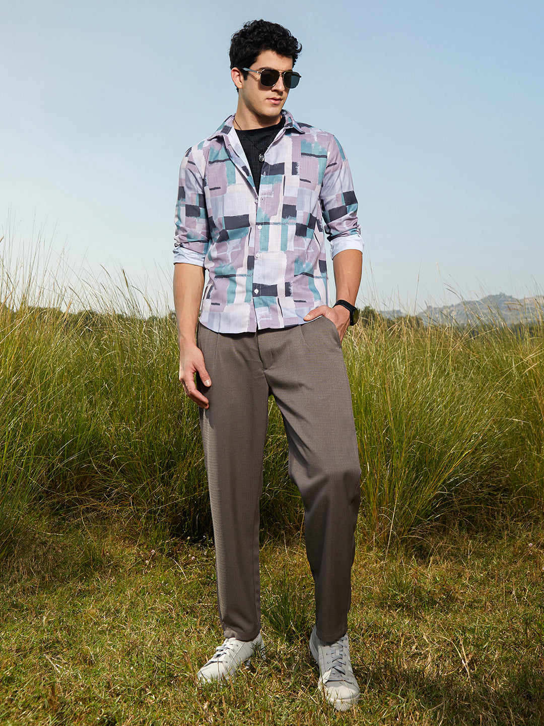 Cubic-Overlap Shirt