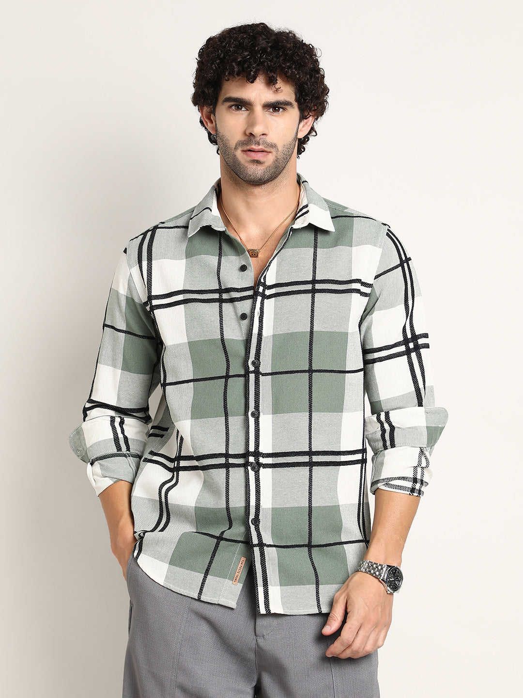 Overlap Buffalo Shirt