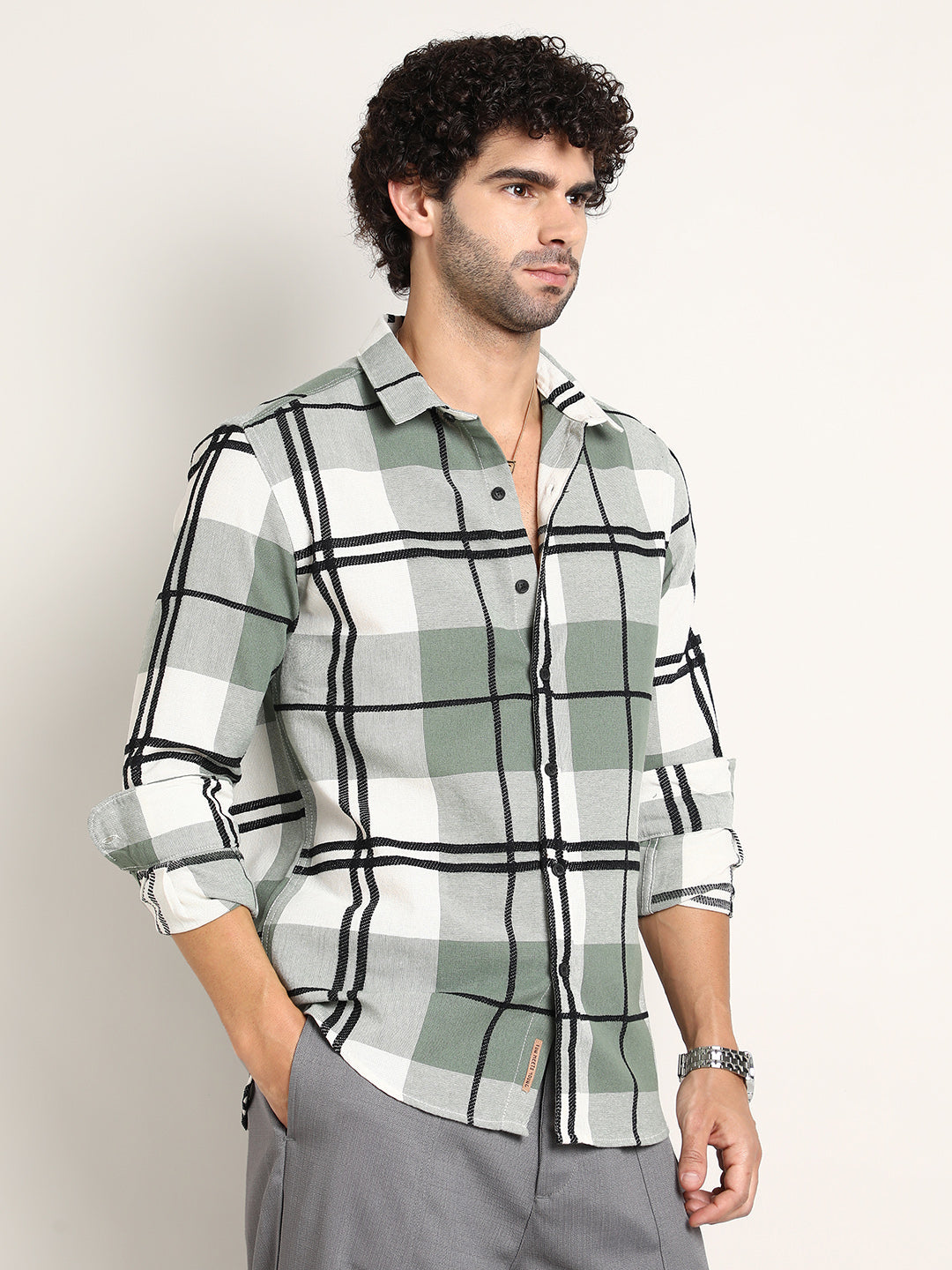 Overlap Buffalo Shirt