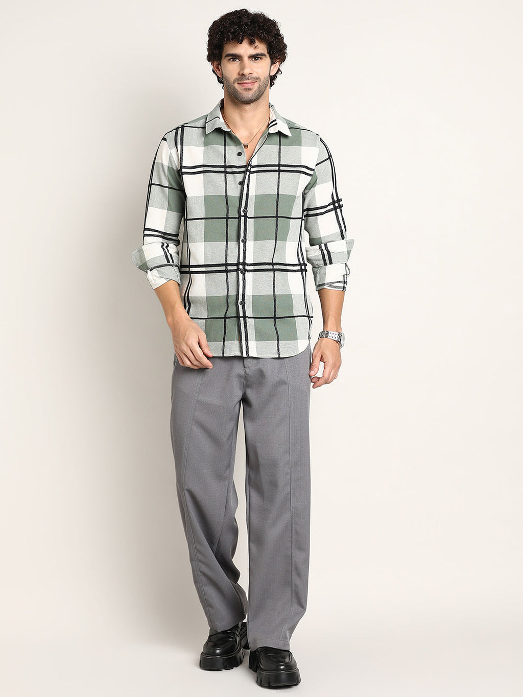 Overlap Buffalo Shirt