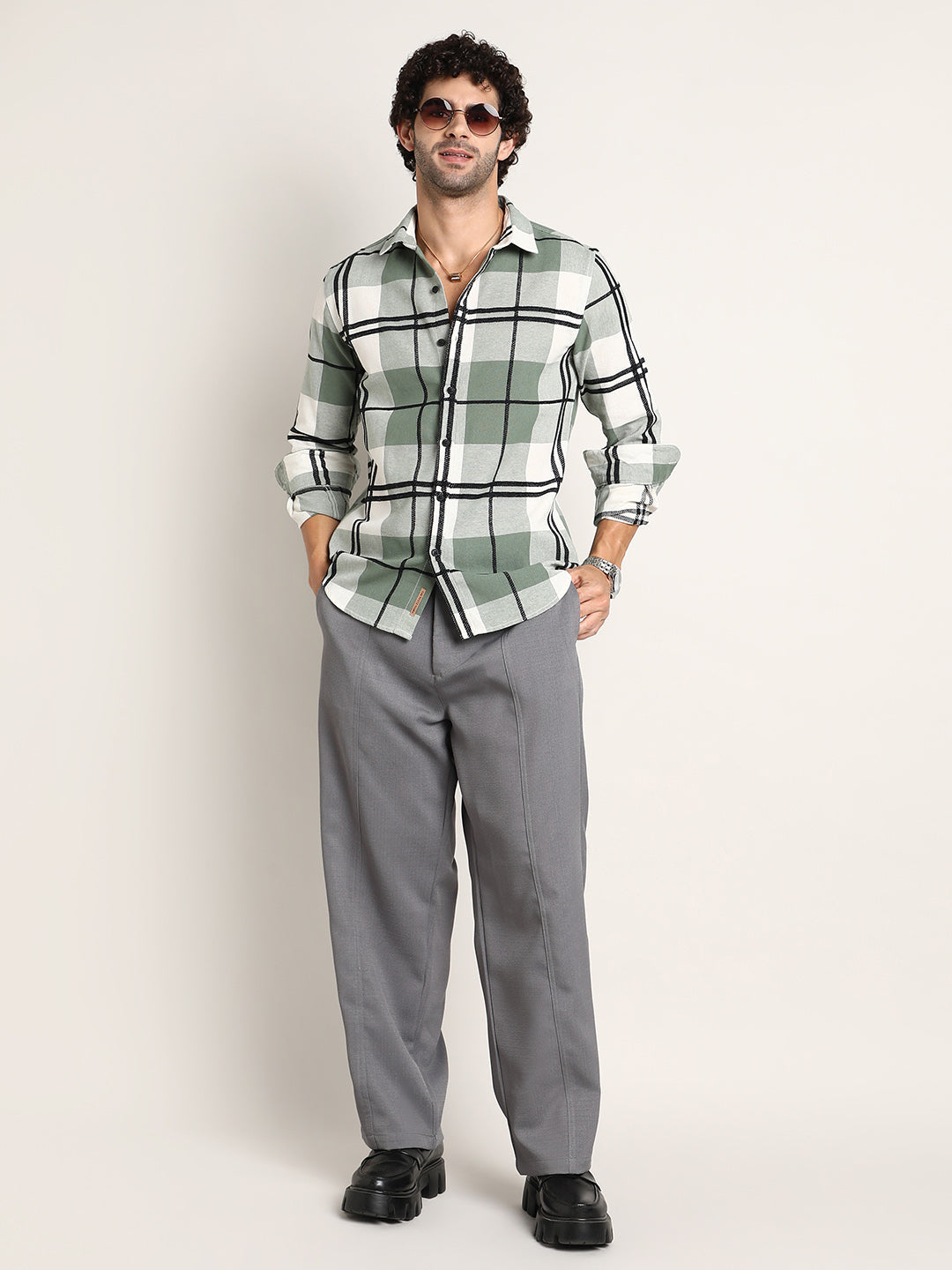 Overlap Buffalo Shirt