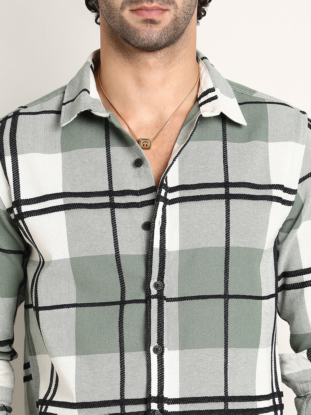 Overlap Buffalo Shirt