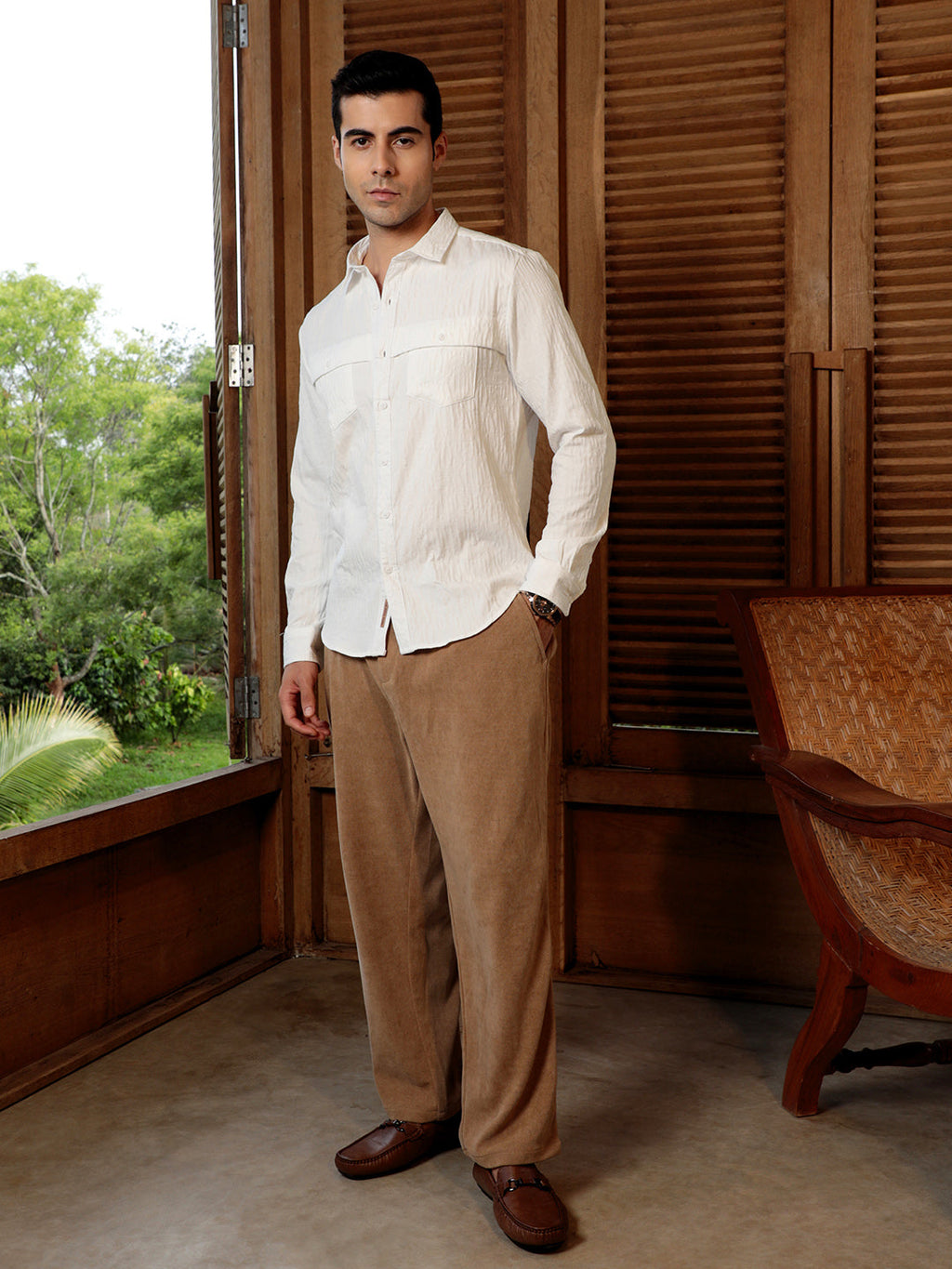 Aztec-Tactile Modular Shirt