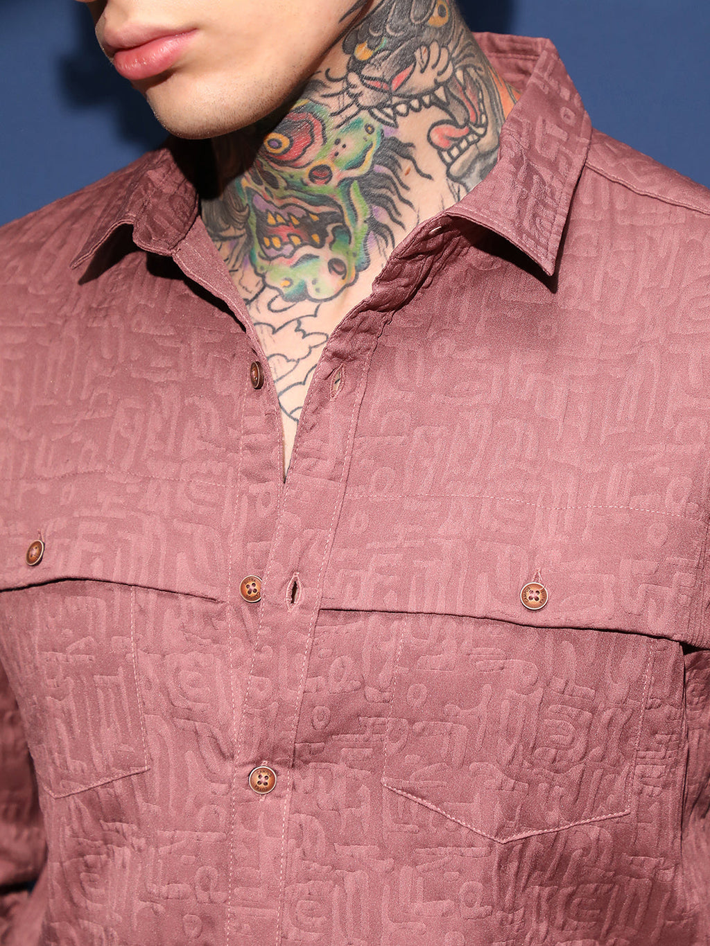Aztec-Tactile Modular Shirt