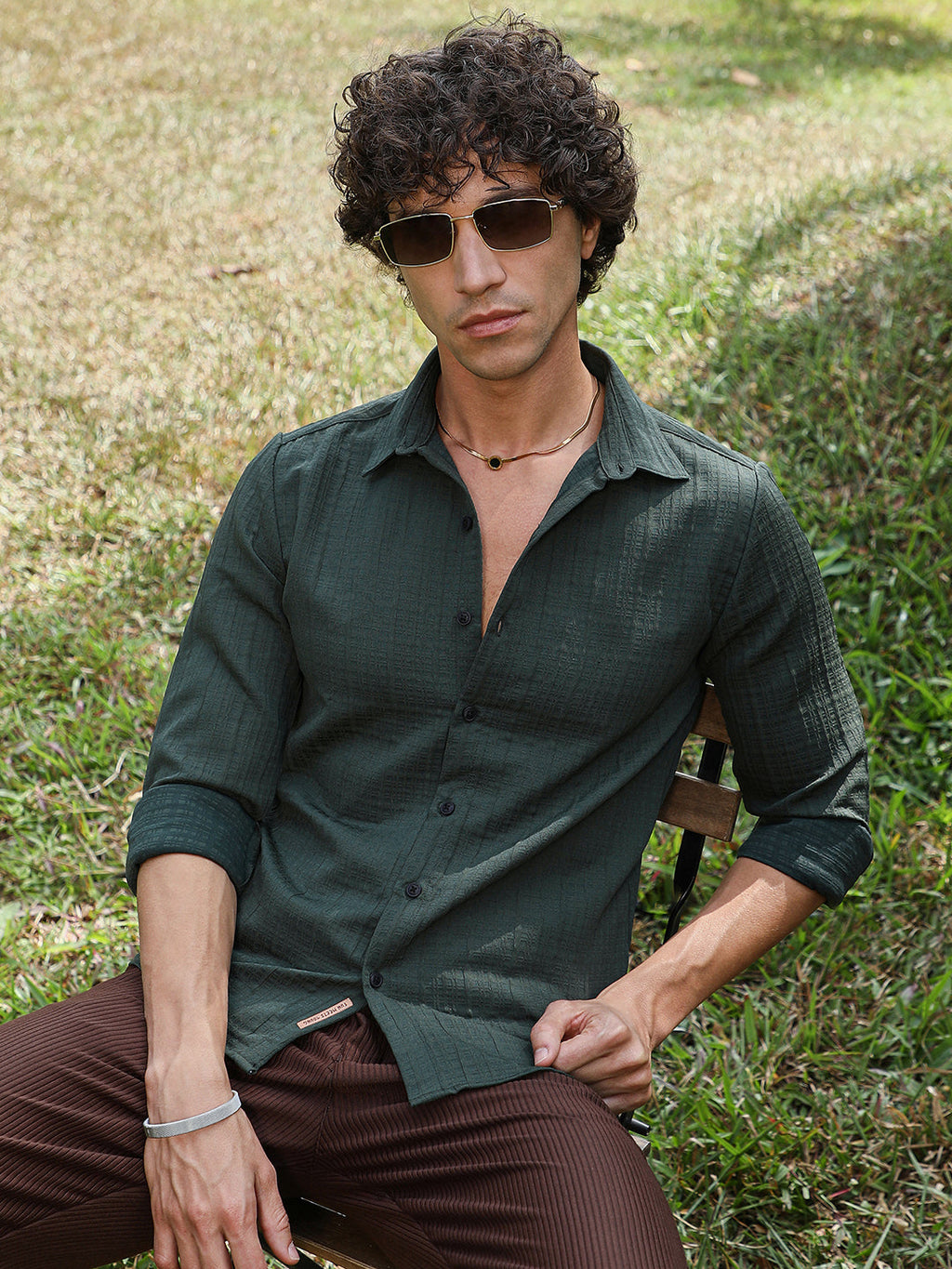 Tartan-Tactile Shirt