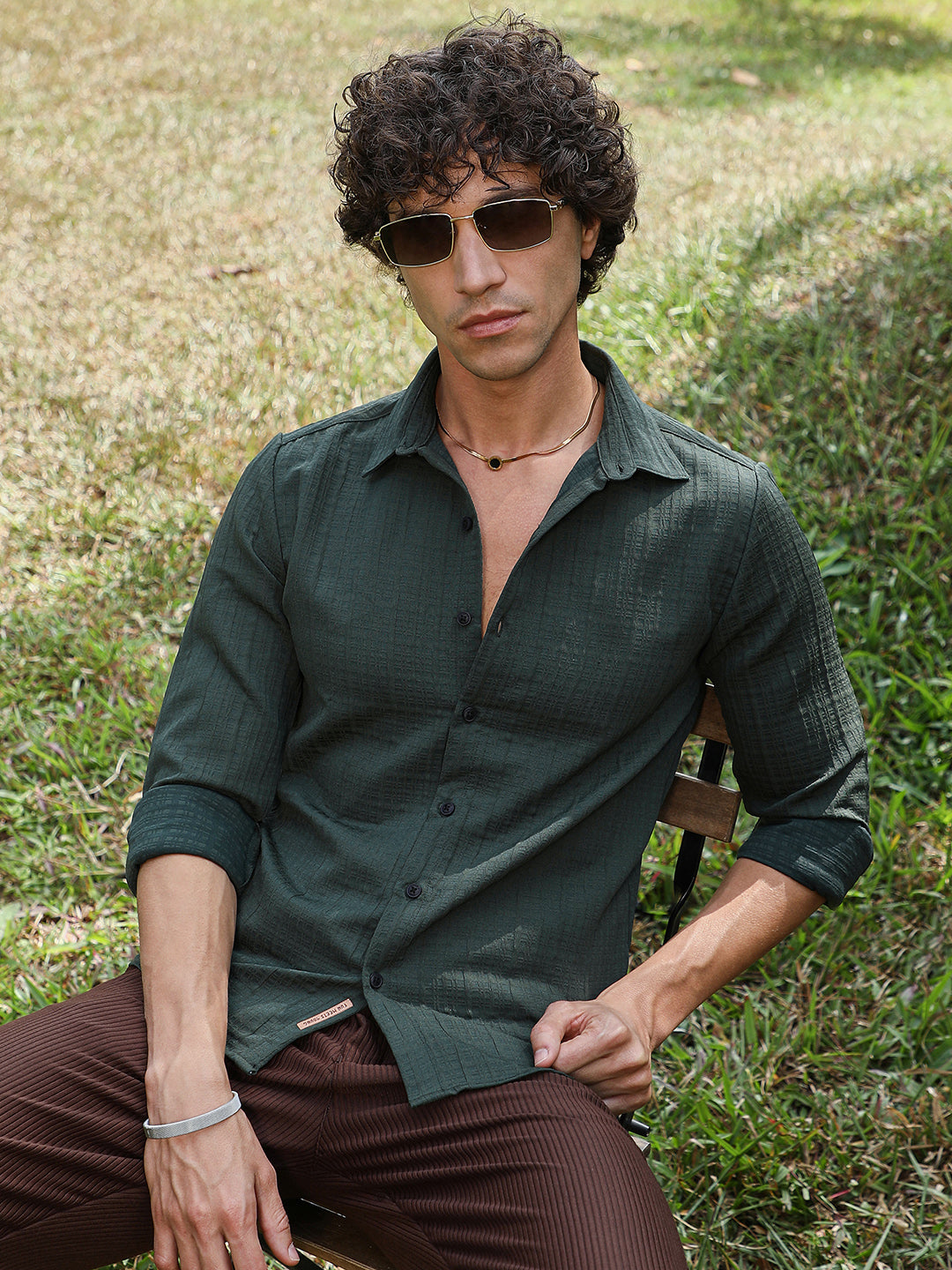 Tartan-Tactile Shirt