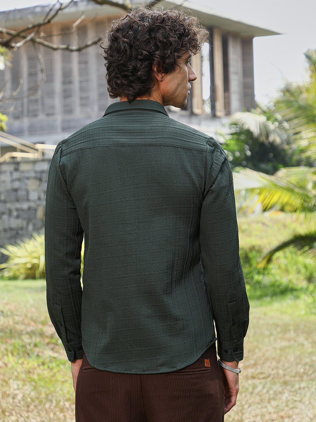 Tartan-Tactile Shirt