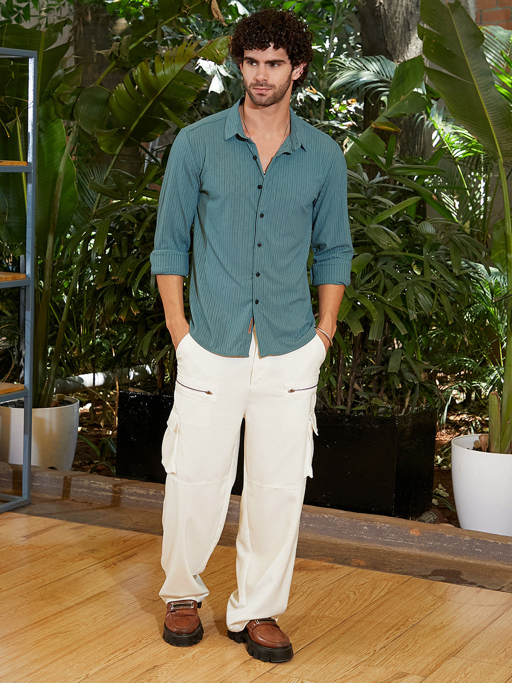 Trough-Tactile Regular Shirt