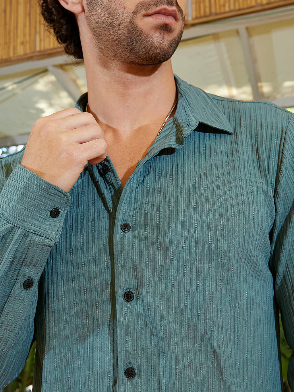 Trough-Tactile Regular Shirt