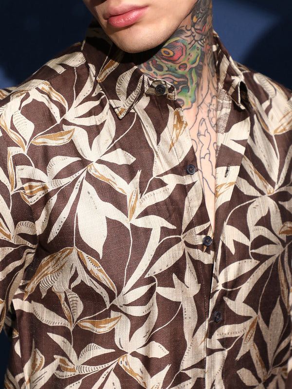 Flore Noir Shirt