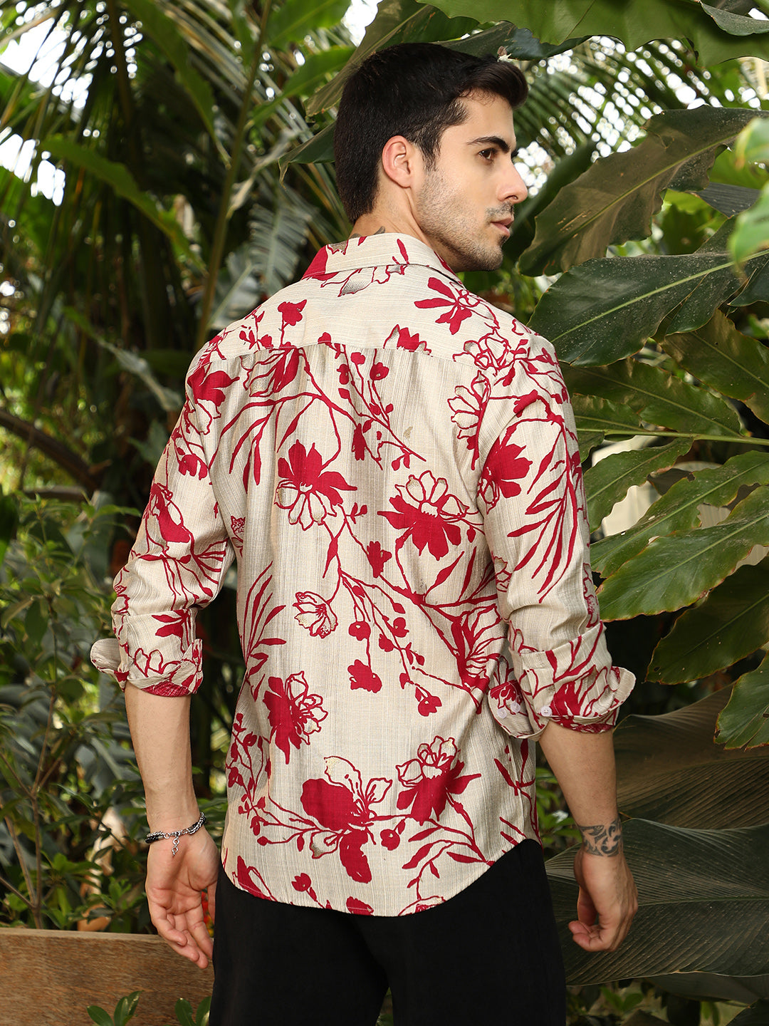 Freesia-Imprint Shirt