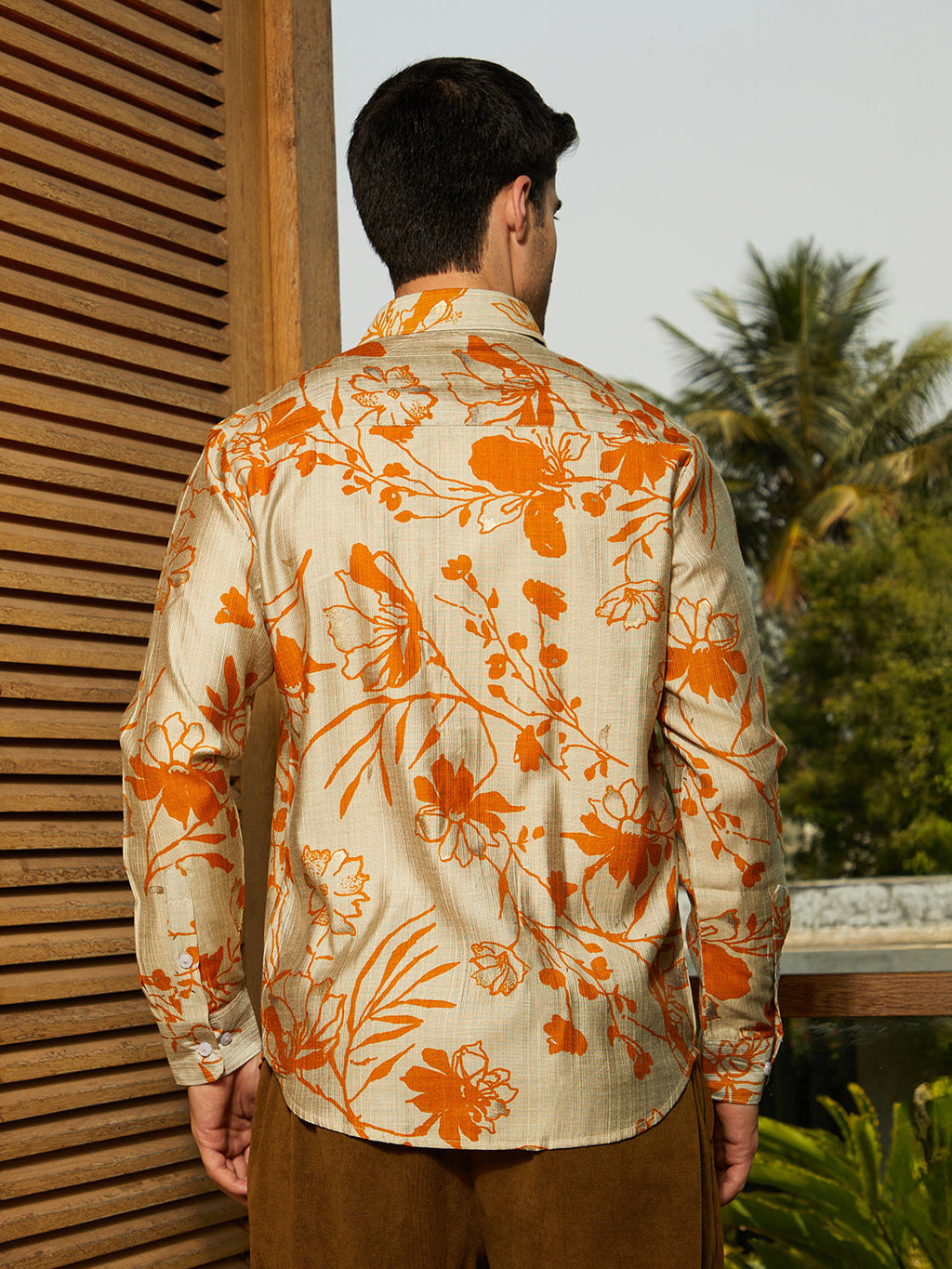 Freesia-Imprint Shirt